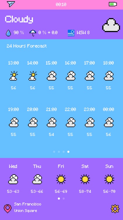Pixel Weather - Forecast screenshot-4