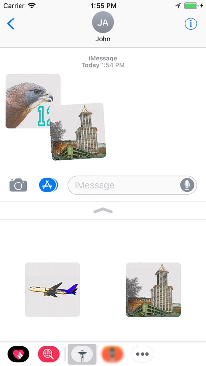 Seattle Stickies for iMessage screenshot-6