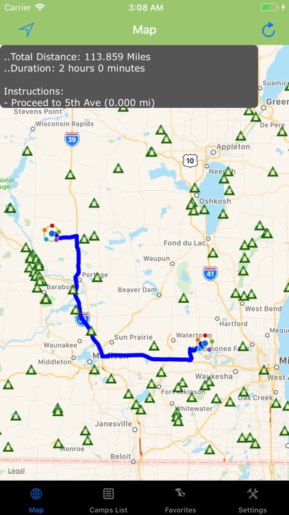 Wisconsin – Camping & RV spots