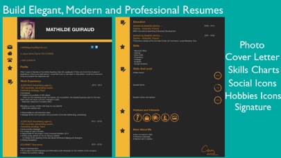 Resume Designer Pro Screenshots