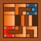 Here's a tricky puzzle game for you clever people, Save The Ball, Wooden Maze