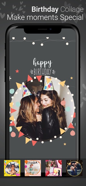 Birthday Photo Collage Editor(圖3)-速報App