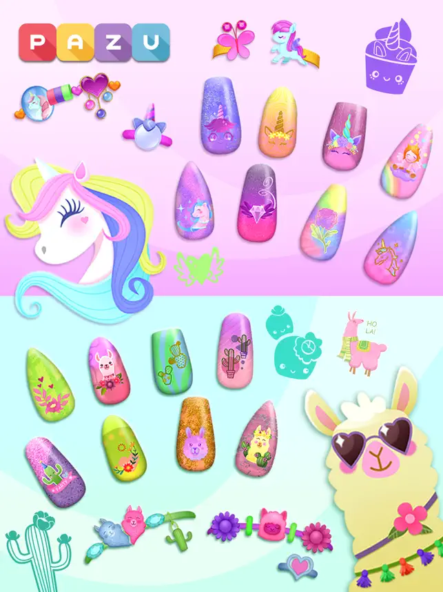 Bild 4 Salón de uñas para niñas 2 iphone