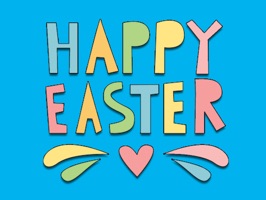 Happy Easter - stickers emoji
