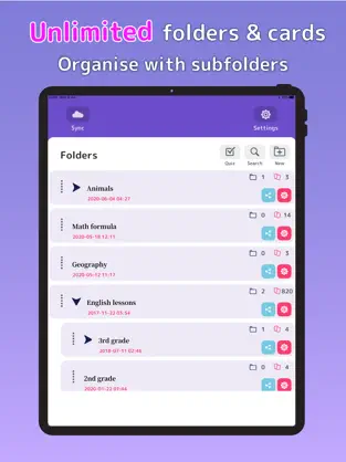 Screenshot 3 Flashcards Maker iphone