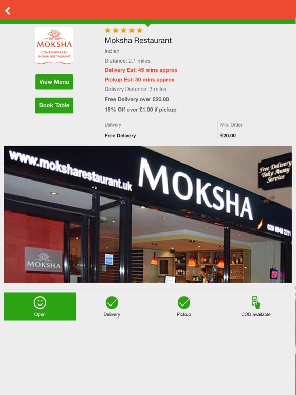 Moksha Restaurantのおすすめ画像3