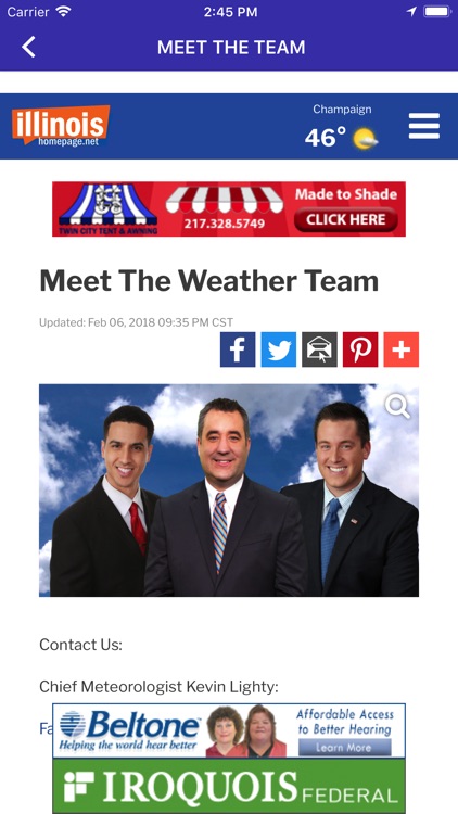 WCIA 3 Weather screenshot-3