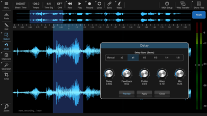 Neon Audio Editor screenshot1