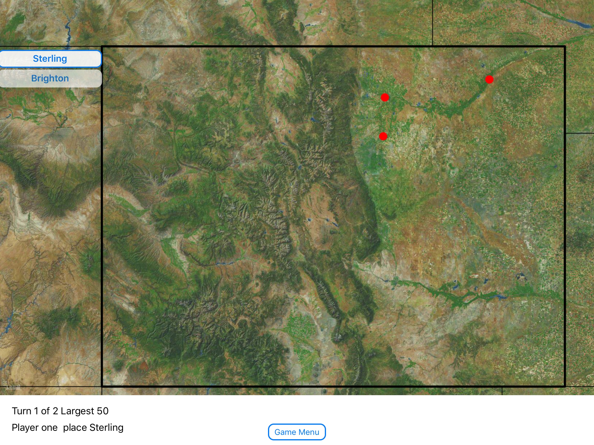 Colorado Cities screenshot 2