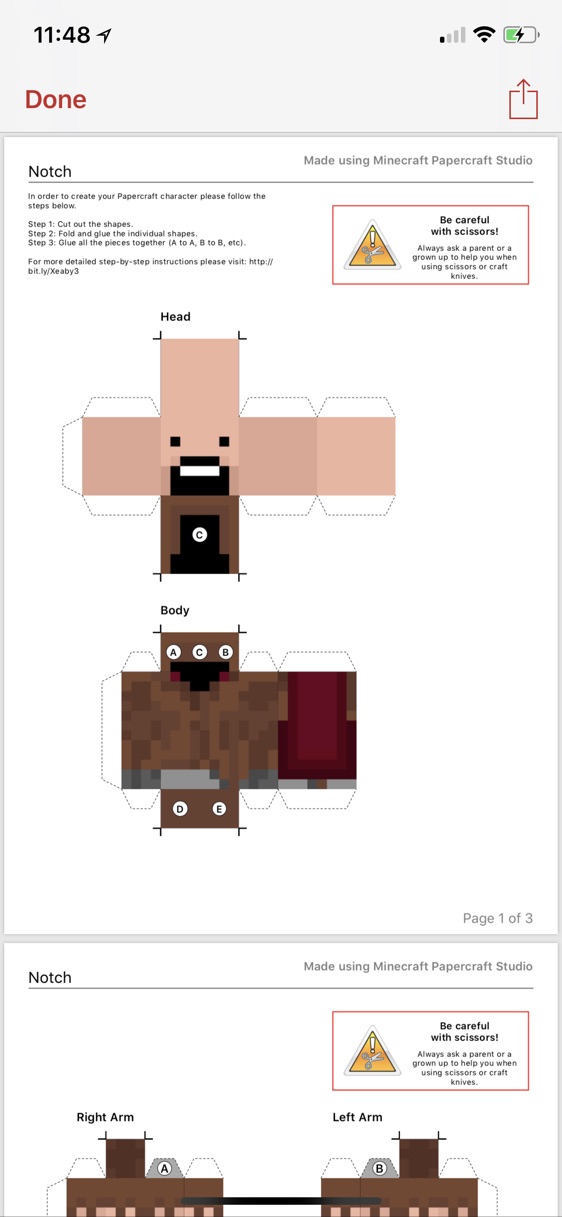 Paper Craft This! Minecraft Skin