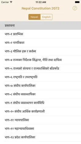 Game screenshot Nepali Constitution 2072 mod apk