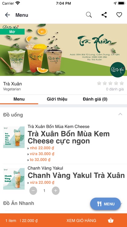 Cẩm Phả Food screenshot-6