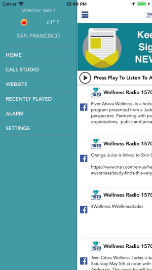 Wellness Radio 1570(圖2)-速報App