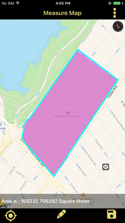 Distance & Area Measure On Map screenshot-4