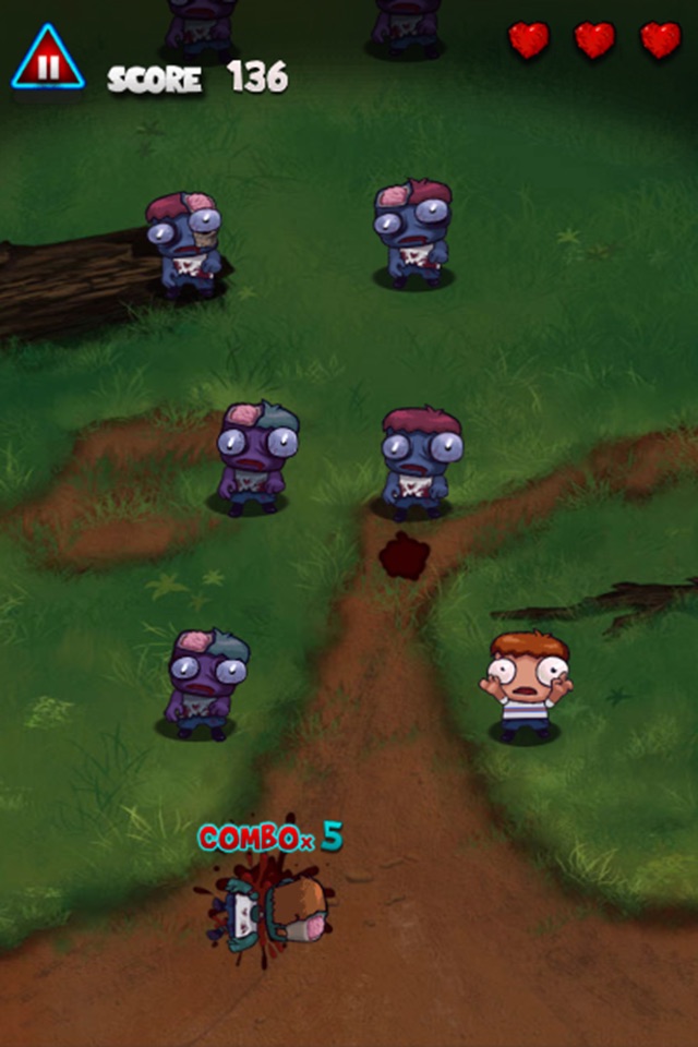 Zombie Smasher Puzzle screenshot 2