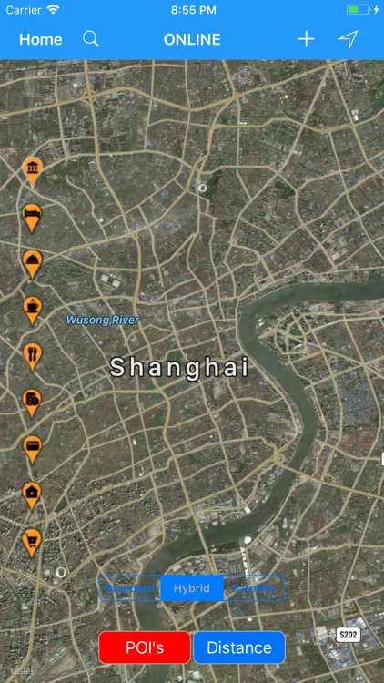 Shanghai (China) Tour Map screenshot-4