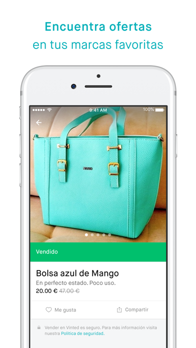 Vinted – Moda de segunda mano iPhone Capturas de pantalla