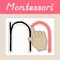 Montessori Letters will help your child learn to trace, read and write the letters in the English alphabet