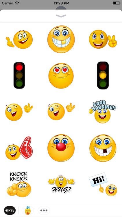 Adult 3D Emoticon Stickers