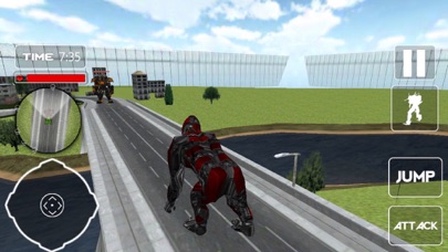 Gorilla Robot Smash City screenshot 3