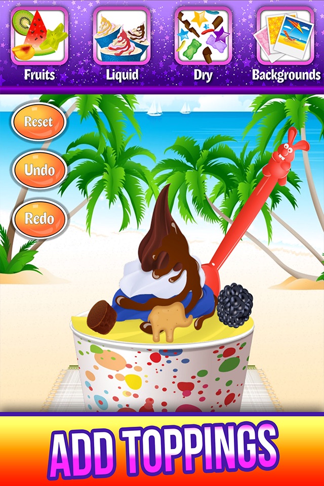 Frozen Yogurt Maker Salon screenshot 4