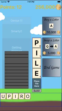 Game screenshot Wordscraper Word Tile Game apk