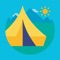 This app allows users to get camp information and use an interactive app to find directions