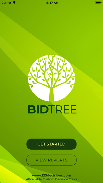 BIDTREE screenshot 2