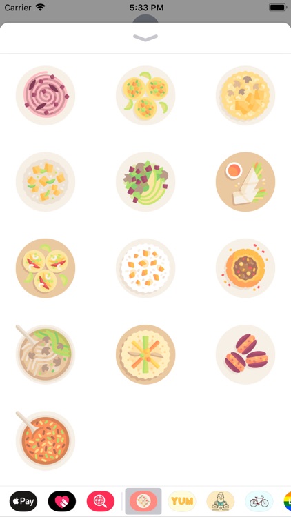 Vegan Meals Stickers