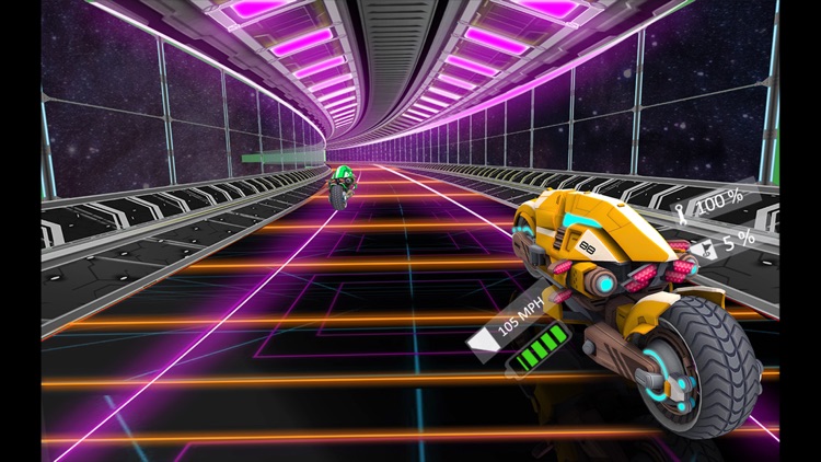 Futuristic Bike Racing Rider screenshot-4