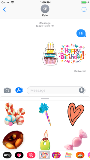 Happy Birthday Cards Emoji App(圖2)-速報App