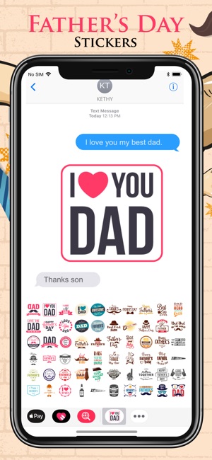 Happy Father's Day Emoji(圖4)-速報App