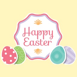 Happy Easter stickers & emoji