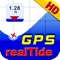 Icon Real Tides & Currents Graph HD
