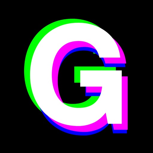 Glitch Art - Aesthetic Video Icon