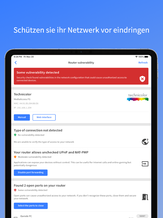 ‎Fing - Netzwerk-Scanner Screenshot