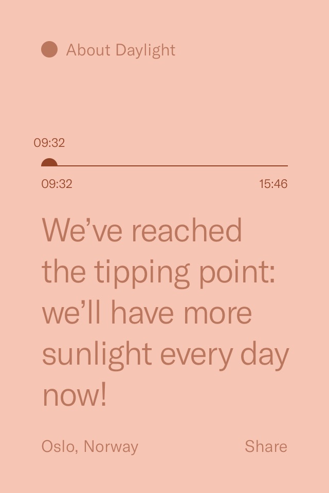 Daylight for iPhone screenshot 3