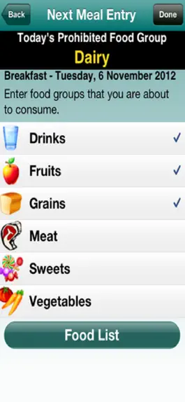 Game screenshot Your Food Intolerance apk