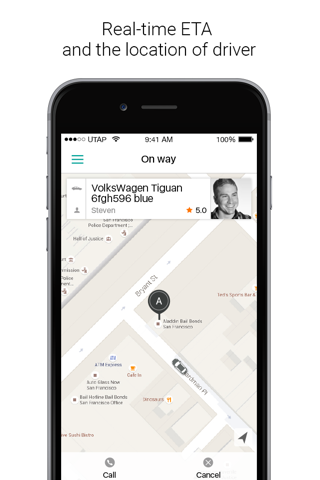 UTAP - заказ такси и курьера screenshot 4