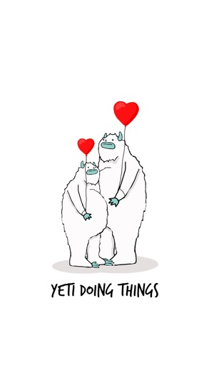 Yeti Doing Things