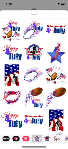 Game screenshot Football 4th of July Stickers mod apk