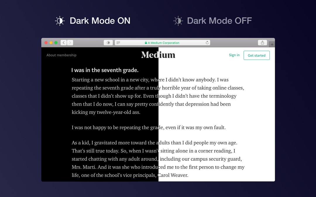 how to change roblox to dark mode