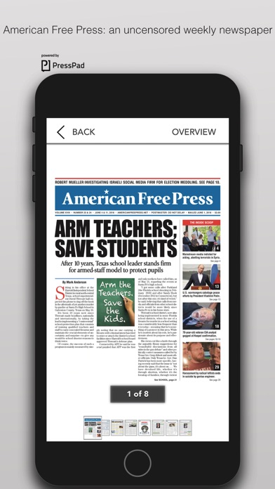American Free Press screenshot1