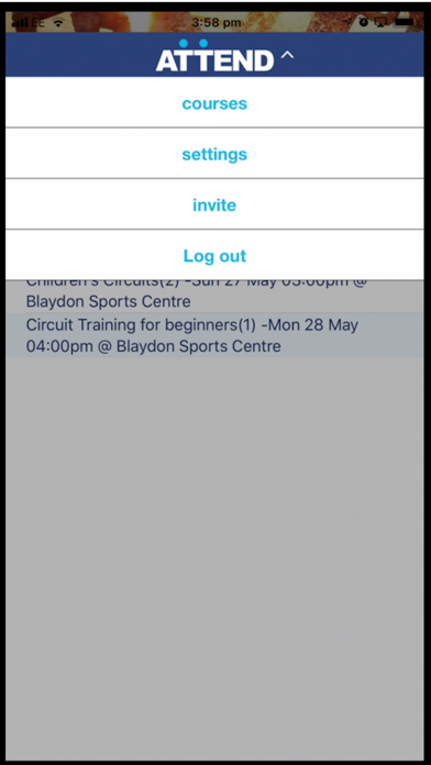 Attend Membership App screenshot 2