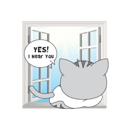 Kitchen Kitty Animated Sticker icon