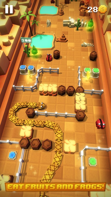 Blocky Snakes screenshot-3