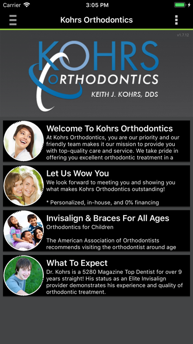 How to cancel & delete Kohrs Orthodontics from iphone & ipad 1