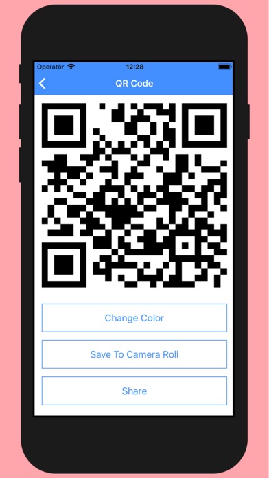 QReator: Generate QR Code Screenshot 3