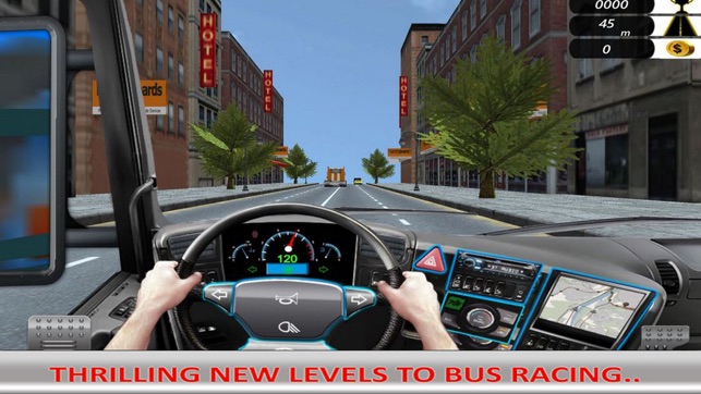 Racing Bus: Driving Big Car