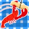 It is a game where you can enjoy crayfish fishing